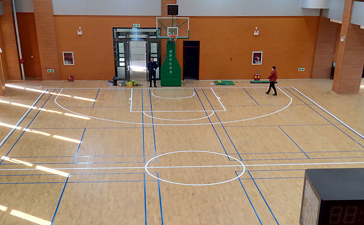 企口實木運動地板批發