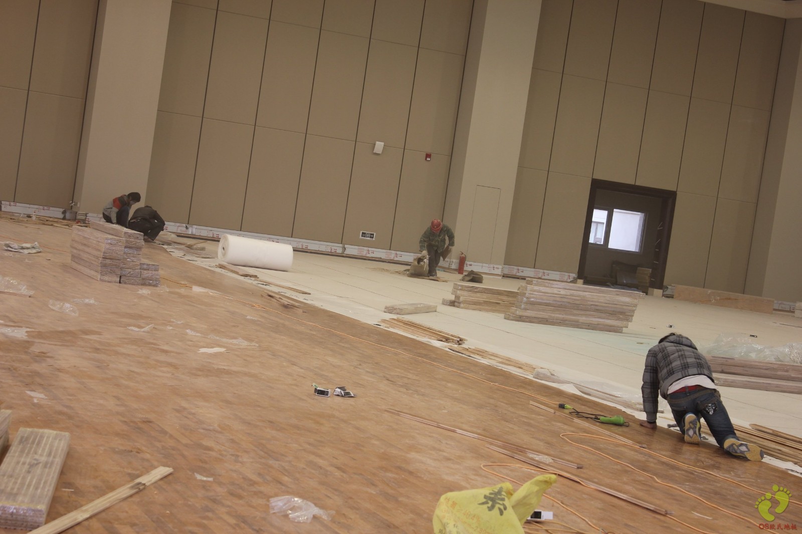 山東電力培訓中心運動木地板