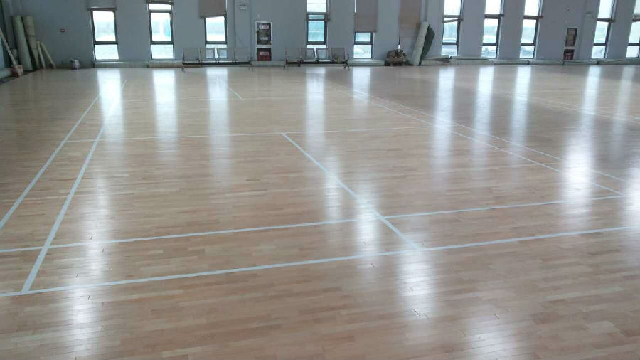 安徽銅陵有色金冠銅業文體活動中心運動木地板