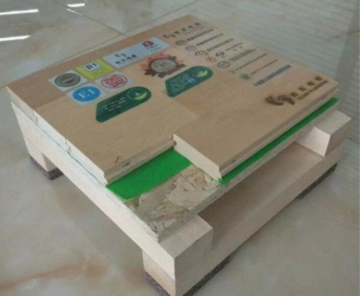 歐氏雙層運動木地板結構