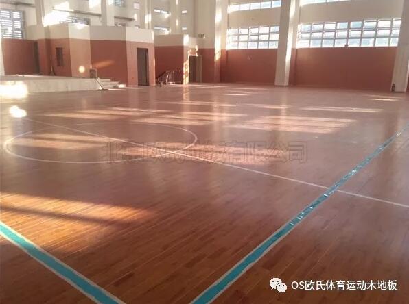 溫州甌海區外國語學校初中分校運動木地板案例 溫州甌海區外國語學校初中分校運動木地板案例