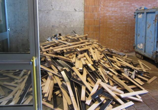 九張圖帶你感受國外籃球館木地板更換的全過程 九張圖帶你感受國外籃球館木地板更換的全過程