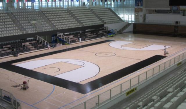 九張圖帶你感受國外籃球館木地板更換的全過程 九張圖帶你感受國外籃球館木地板更換的全過程