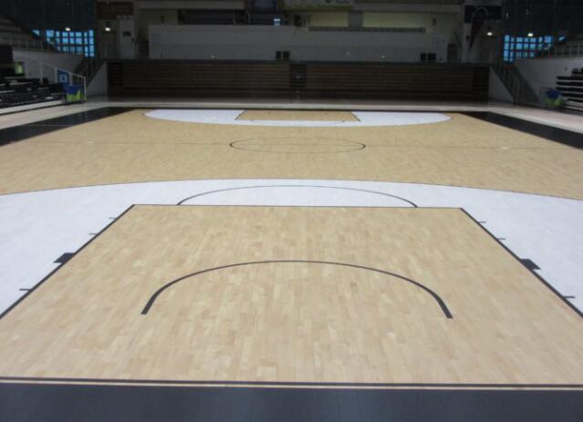 九張圖帶你感受國外籃球館木地板更換的全過程 九張圖帶你感受國外籃球館木地板更換的全過程
