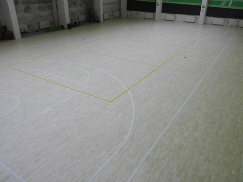 體育館運(yùn)動木地板場地施工工藝圖 體育館運(yùn)動木地板場地施工工藝圖