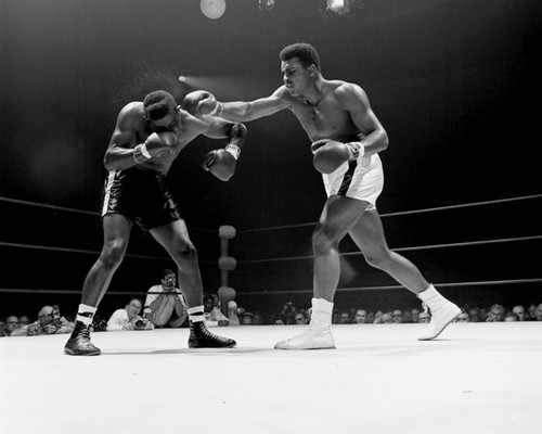 穆罕默德阿里1965年弗洛伊德帕特森撲滅手套 穆罕默德阿里1965年弗洛伊德帕特森撲滅手套