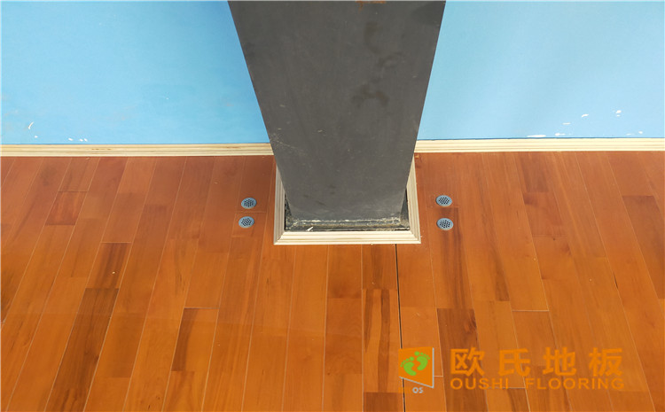 廣東惠來(lái)縣大南海開(kāi)發(fā)區(qū)羽毛球館木地板案例