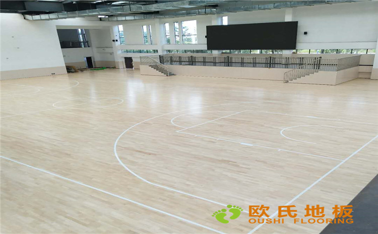 贛州市寧都縣城關小學九章路校區體育館木地板-歐氏運動木地板